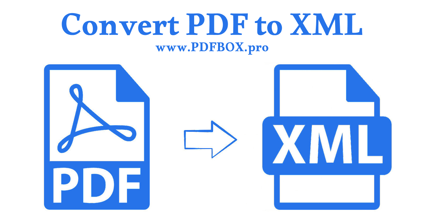 Convert PDF to XML format