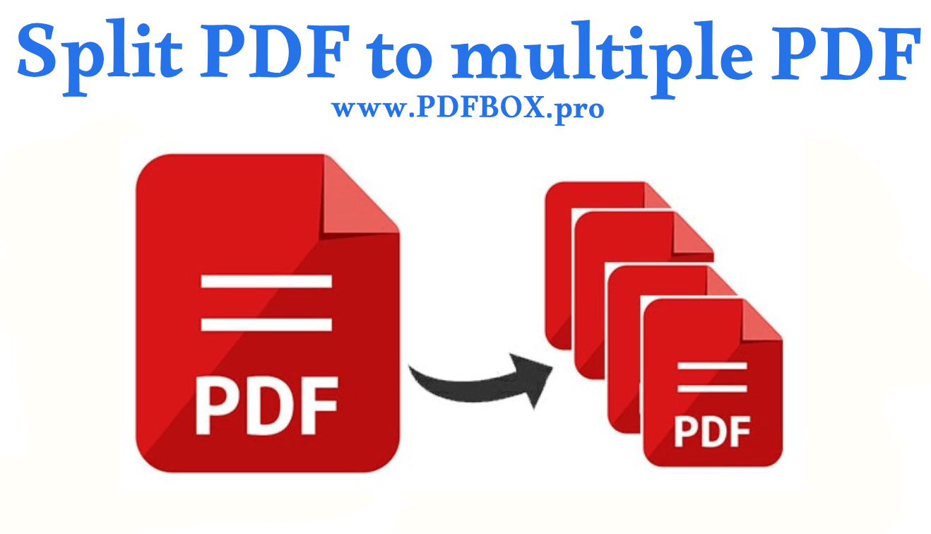 Split PDF into multiple files