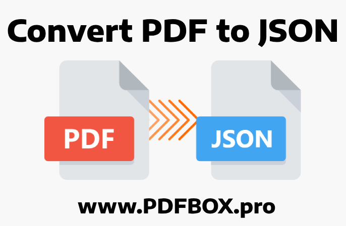 Convert PDF to JSON format